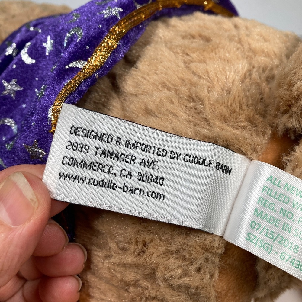 Cuddle Barn Octavius The Story Telling Owl Plush 13" Eyes Light Up Mouth Moves - Picture 8 of 11